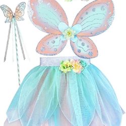 Girl's Princess Dress Tutu Dress Clothing Set 