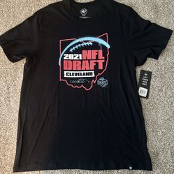 NFL Draft 2021 Cleveland ‘47 Brand XL Men’s T-Shirt New With Tags