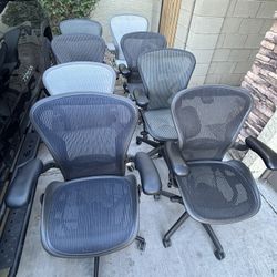Herman Miller Aeron Chairs- Size B
