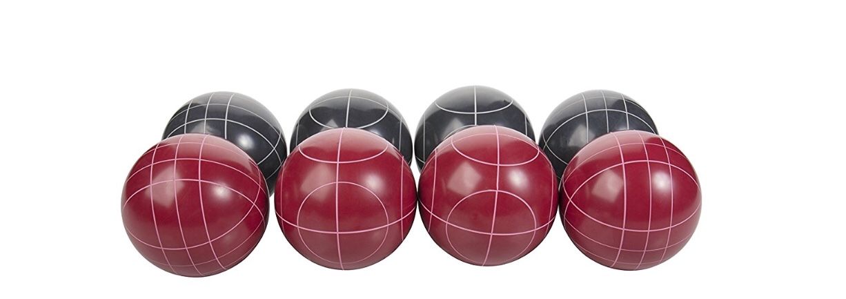 Triumph Bocce Ball replacement Balls Set Green Maroon
