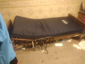 Electric Hospital Bed with Mattress
