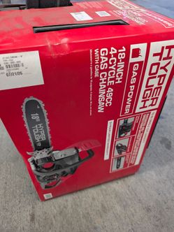 Gas chainsaw 18in (NEW)