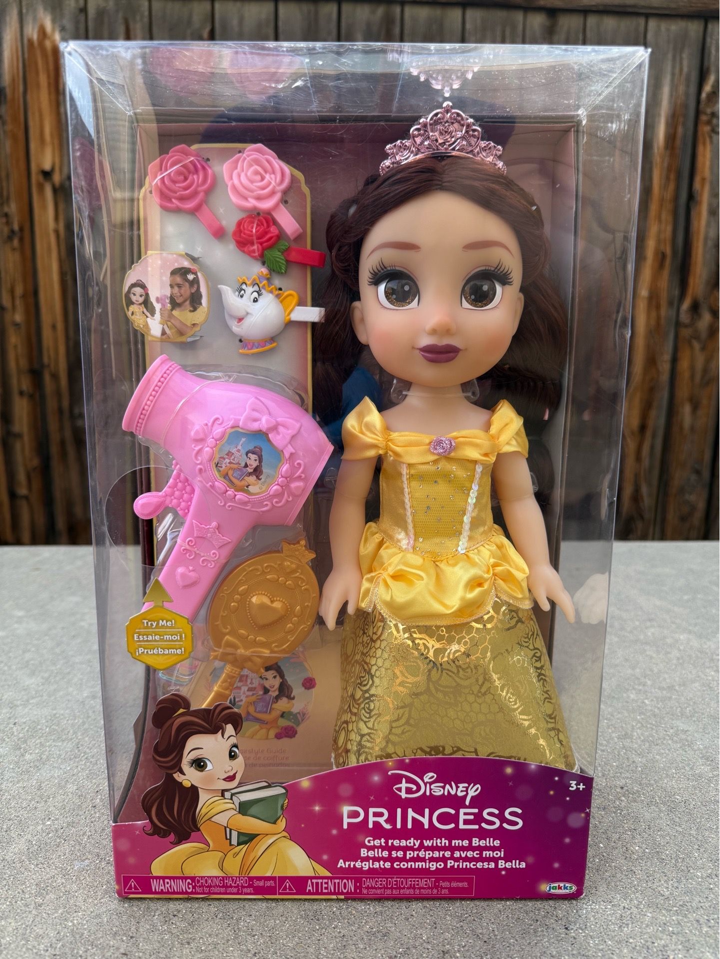 Disney Princess doll and hair play set