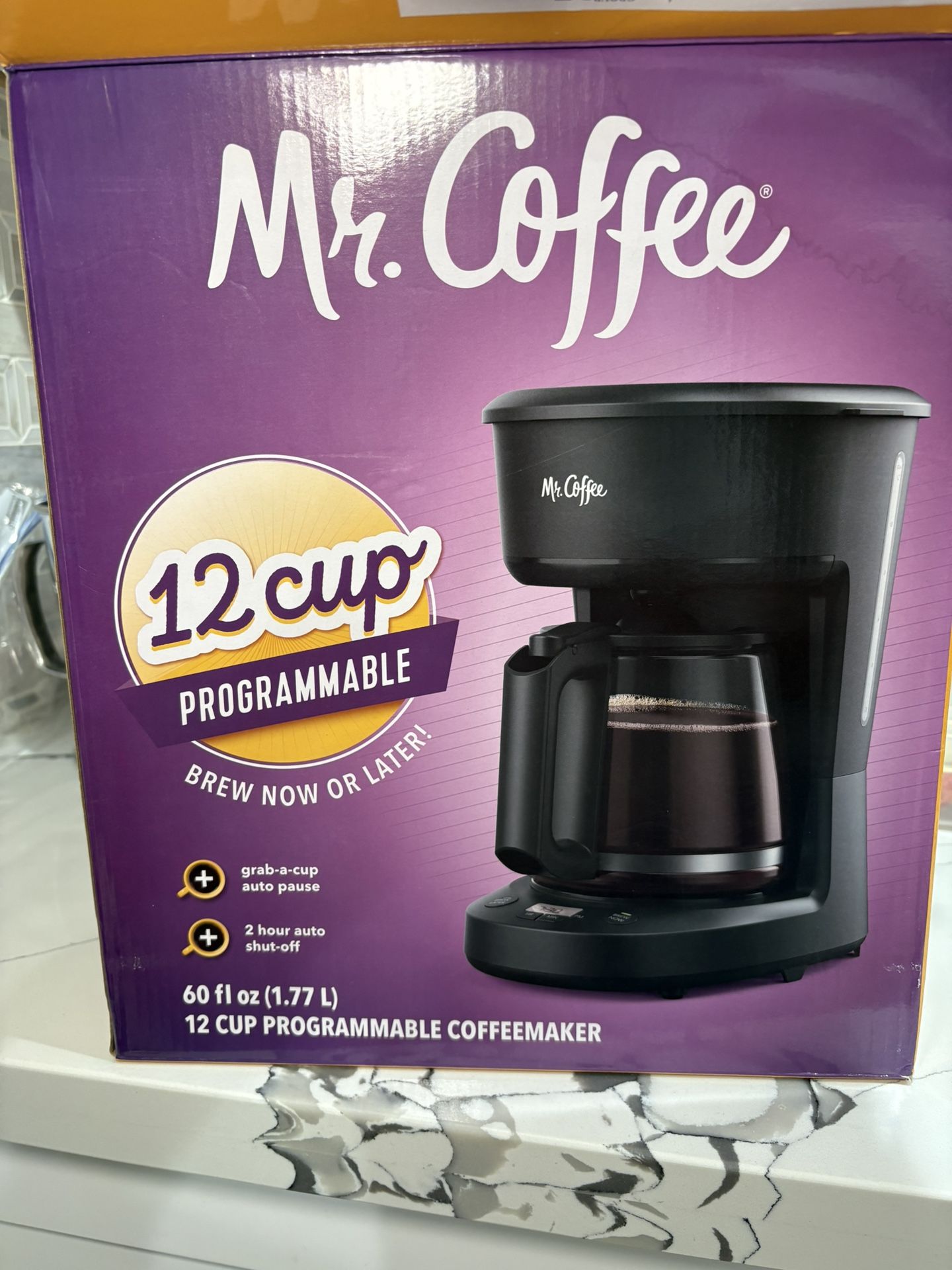 Mr. Coffee 12-Cup Programmable Coffee Maker – Open Box New!