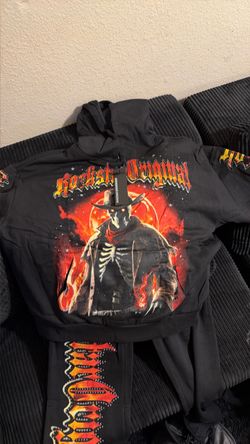 Rockstar Black Graphic Hoodie