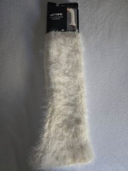 Fuzzy arm warmers
