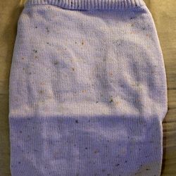 Top Paw Lavender Dog Sweater New Xlarge 