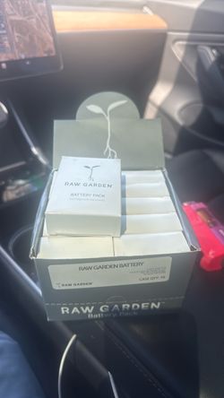 Raw garden battery packs for vapes