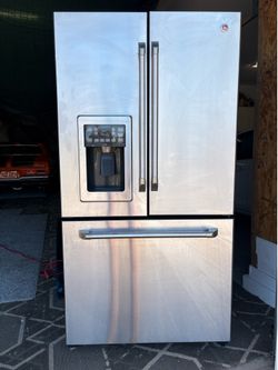GE Cafe Series SS Counter Depth Refrigerator