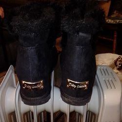 Juicy Couture Boots Fur Size 6