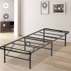Black Metal Twin Bed Frame (Two Available)