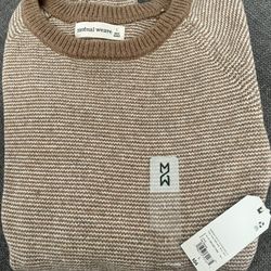 Mutual Weave Men’s Brown Sweater Crewneck Size Large RETAIL $54