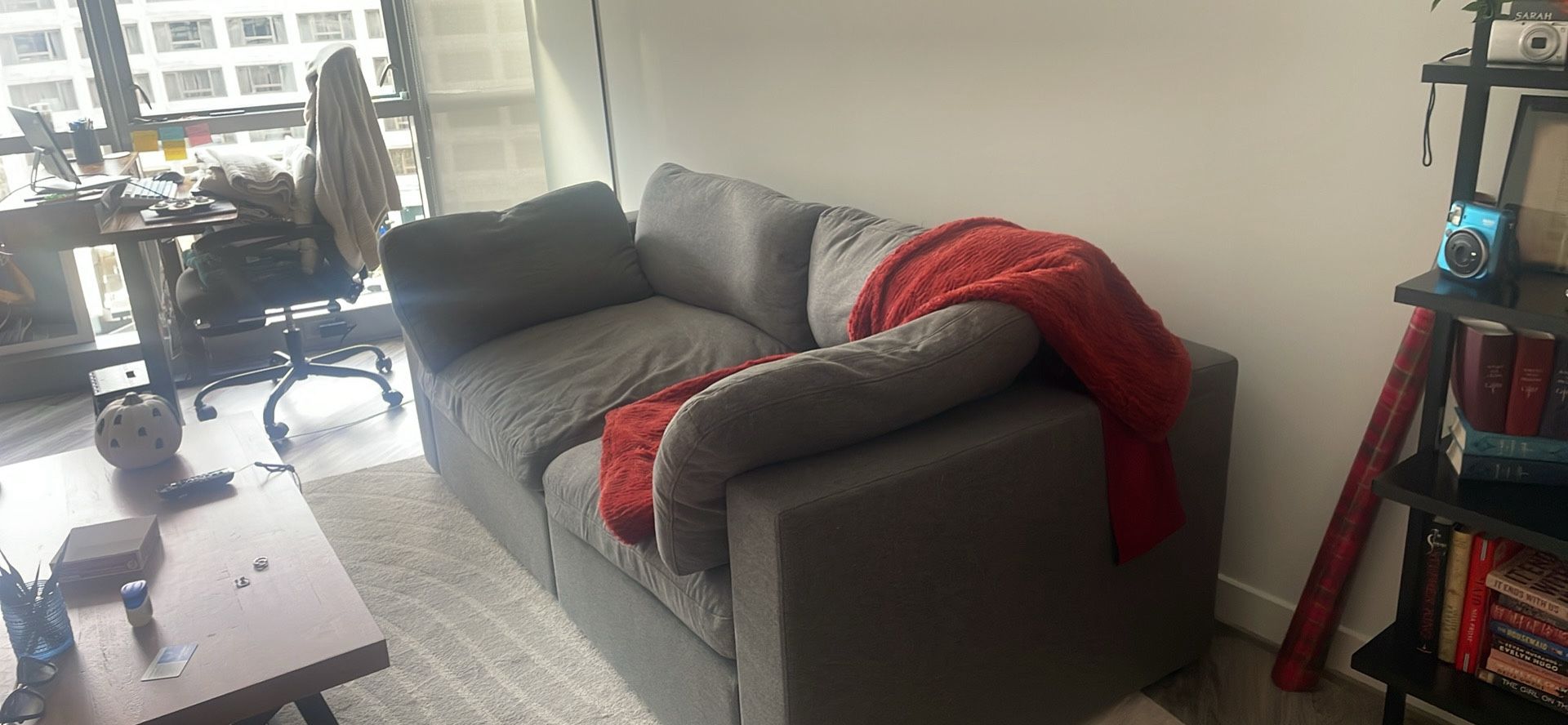 New Grey Couch