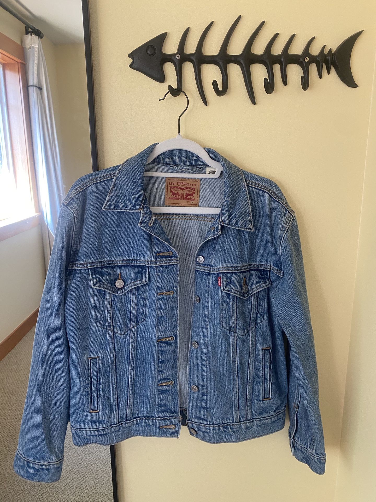 Levi’s original denim trucker jacket - W’s medium