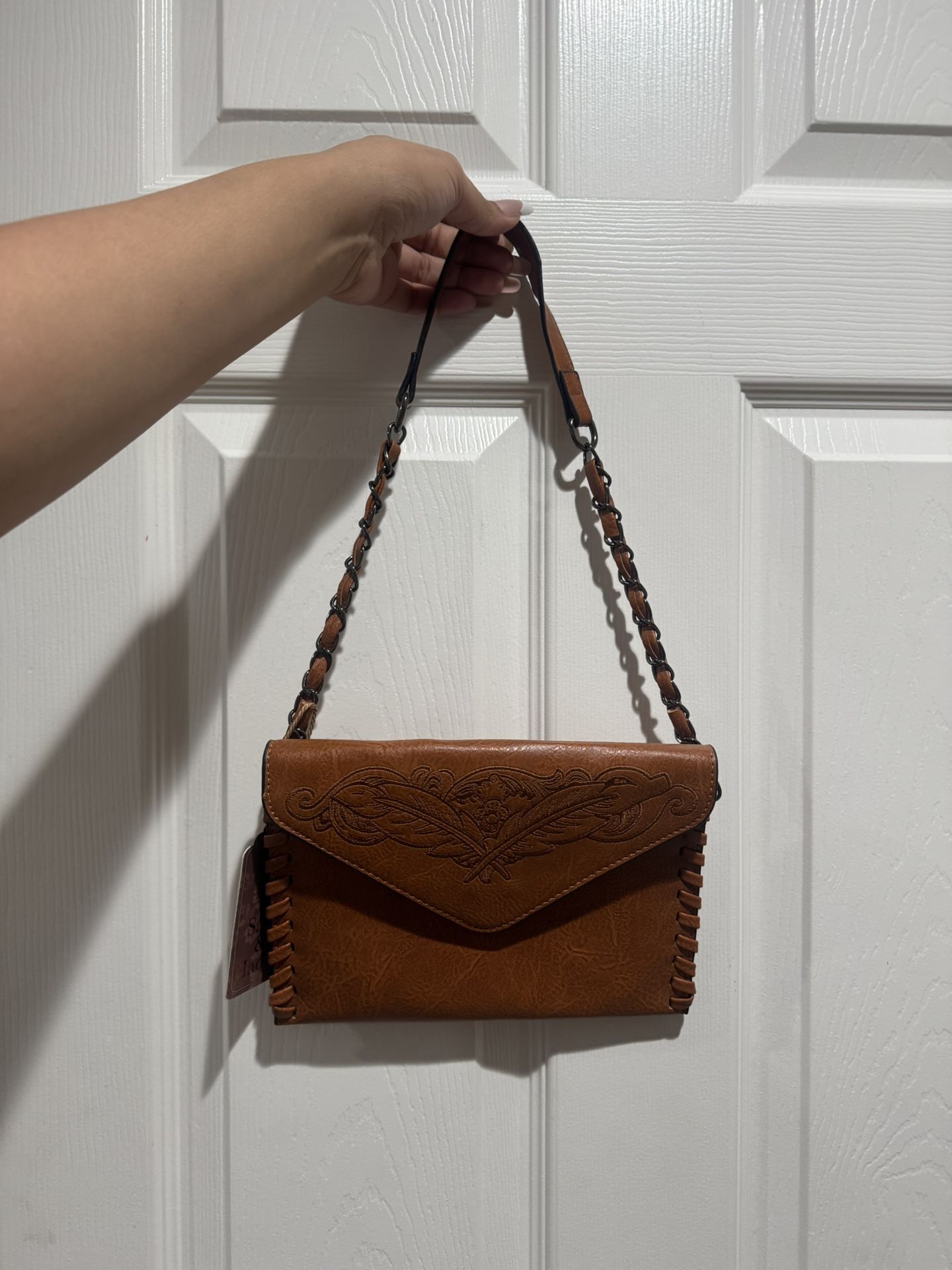 Brown Western Purse Shoulder Bag