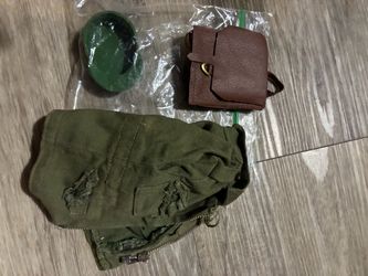 GI Joe Back Pack, Jacket, and Cap