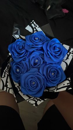 Ribbon flowers