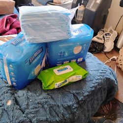 Large Adult Diapers ,Large Bed Pads And Body Wipes