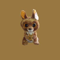 Ty's Beanie Boos Kipper The Kangaroo And Baby 