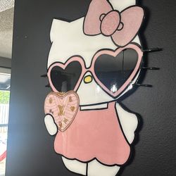 Hello Kitty Handmade Wall Art Decor
