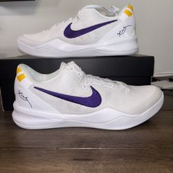 Nike Kobe VIII Lakers Home Size 10