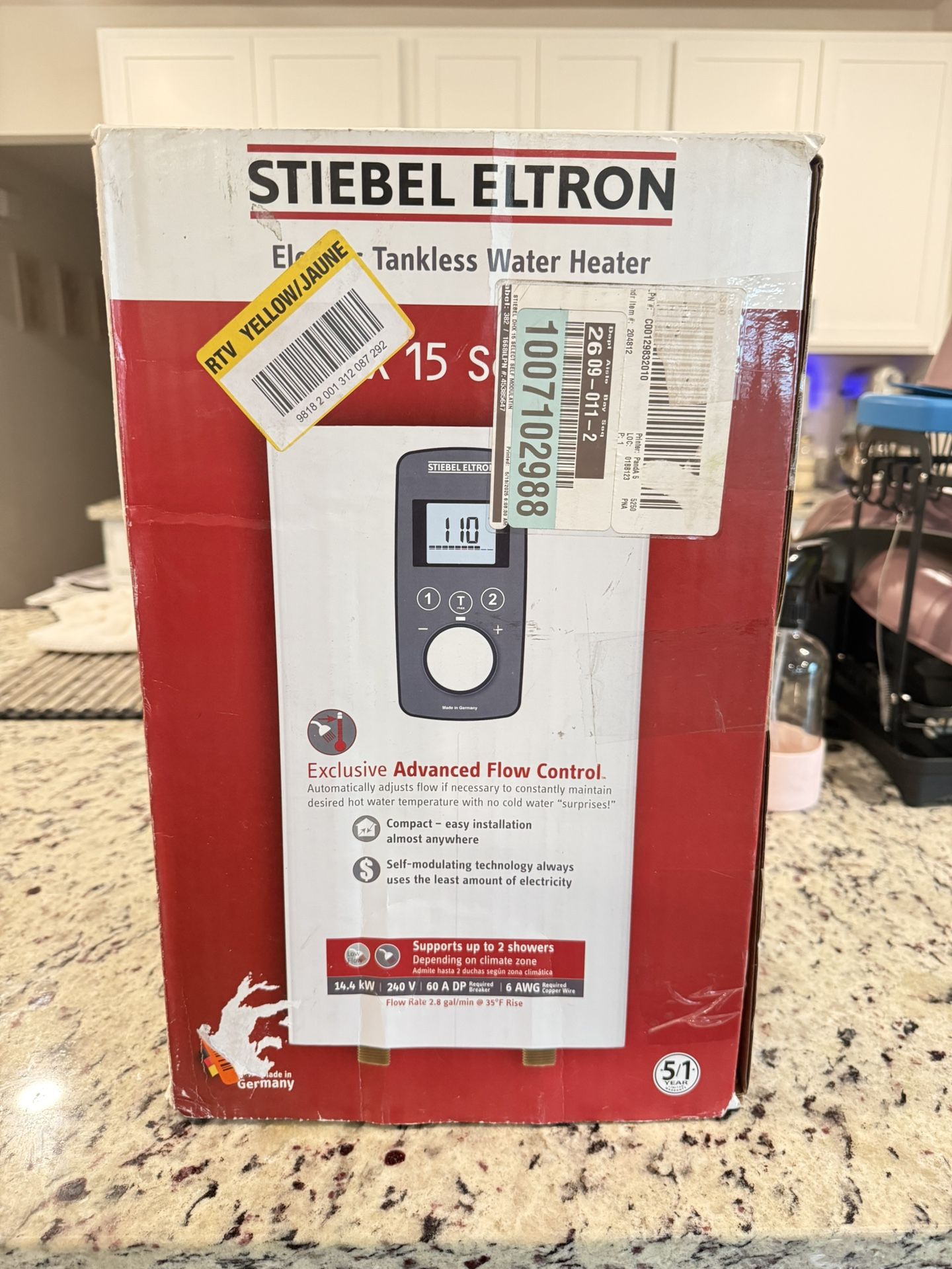 TANKLESS WATER HEATER