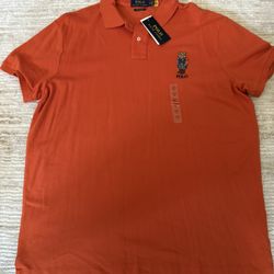 Brand New Authentic Polo Ralph Lauren Bear Polo Shirt Men’s Size XL