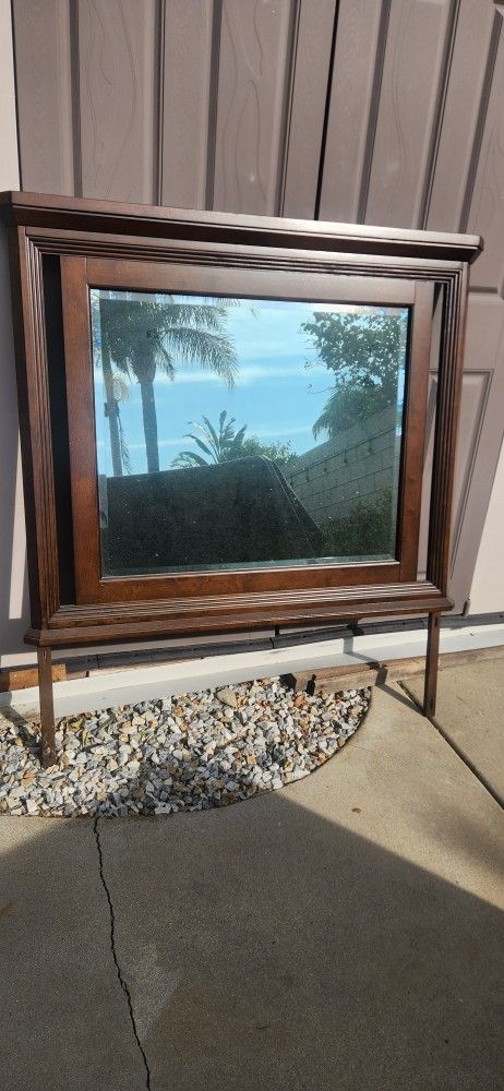 Dresser Mirror Real Wood