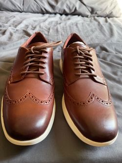 Cole Haan Mens Woodbury Grand Tour  Wingtip Oxford Shoes Size 10 NEW