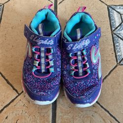 Skechers Lighting Girl Shoes Size 11