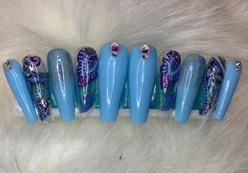 Custom make press on nail