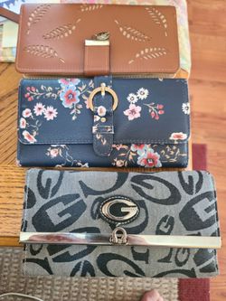 3 lady's wallets