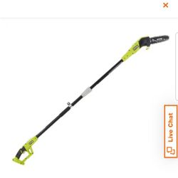 RYOBI 18v 8" Mini chainsaw Tool Only working 