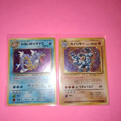 Vintage Japanese Pokemon Cards