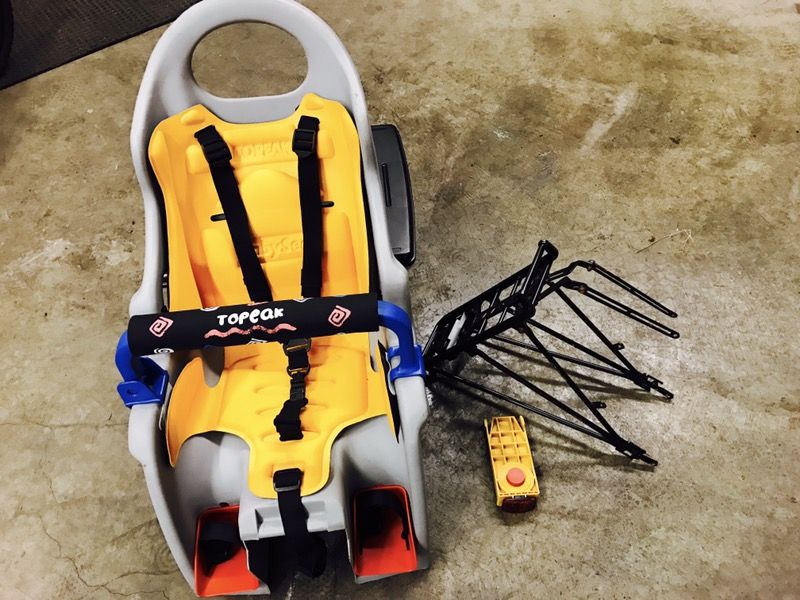 Topeak Bike Child Seat with attachments for Sale in Olympia, WA OfferUp