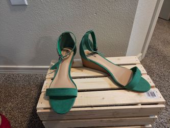 Green heels