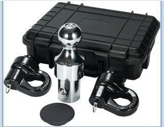 BLCYANUE 60692 Puck System Gooseneck Hitch Ball Kit,Compatible with Ford F250 F350 F-2026,for Chevrolet Silverado 2016-2026,for GMC Sierra,for