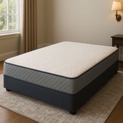 Brand New Queen Size Mattress 10” For Unbeatable Comfort! Also in Twin, Full & King. Wrapped in Plastic. Same-day Delivery.
