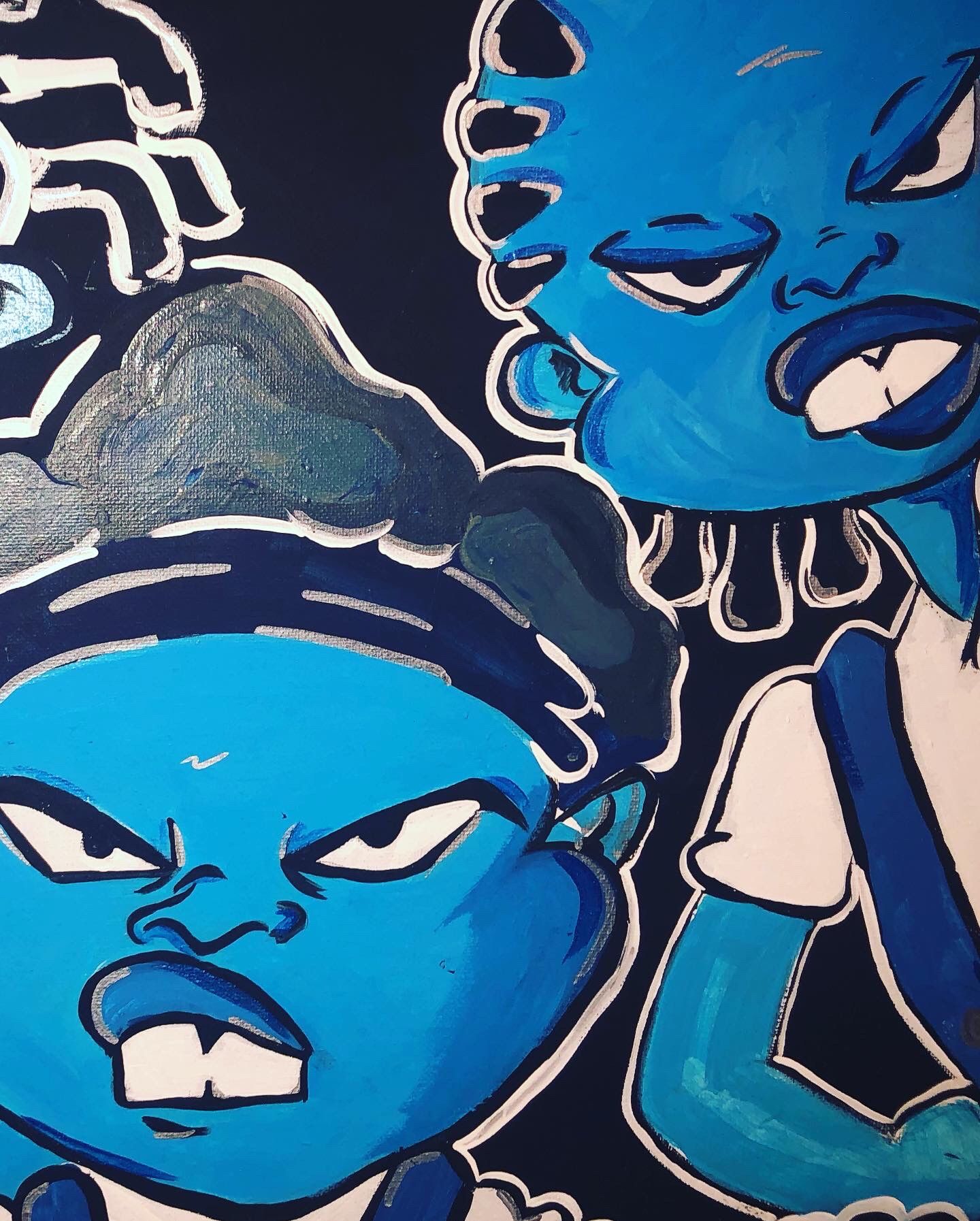 The Gross Sisters Painting