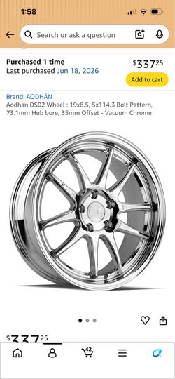 Chrome Rim package