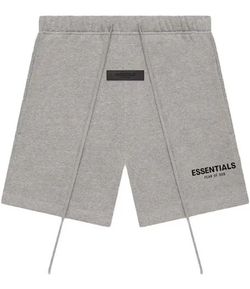 Grey essentials shorts size small
