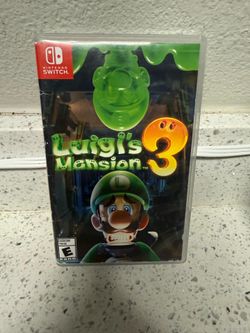 Luigi mansion 3 Nintendo switch game