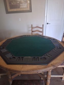 Octagonal Folding Poker Table Top