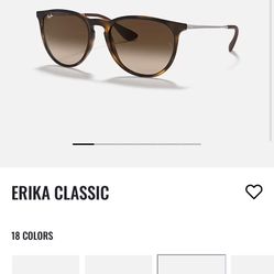 Ray Ban Erika Sunglasses 