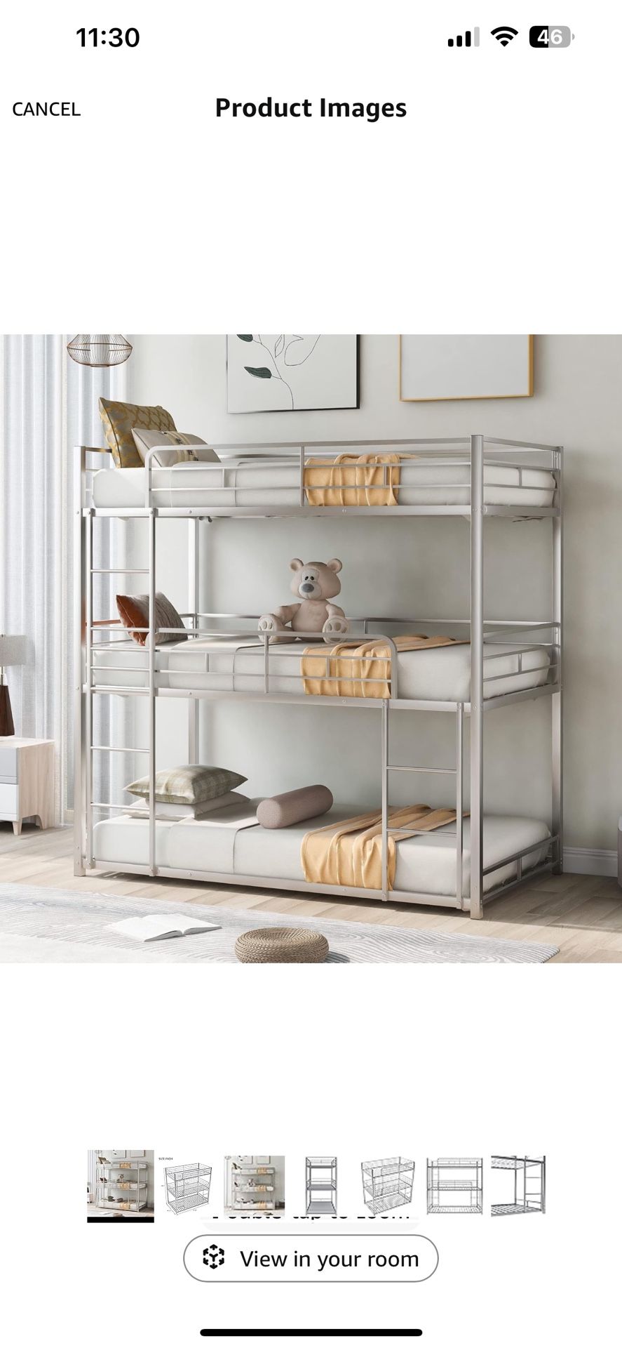Triple Bunk Bed