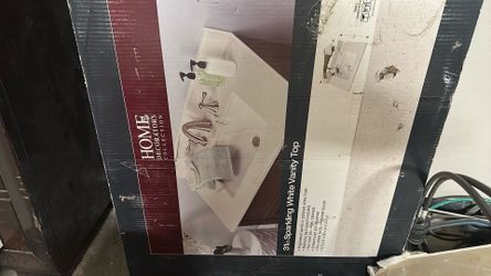 White Vanity Top