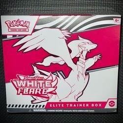 White Flare Elite Trainer Box pokemon