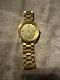 Nixon watch gold