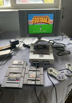 SNES and tv