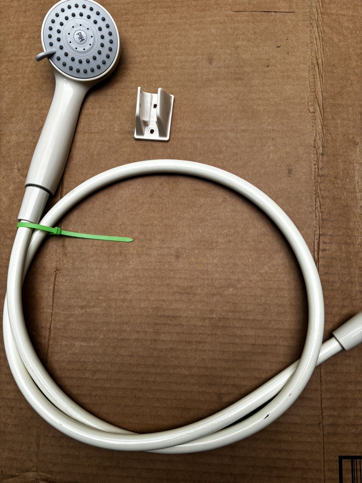 RV Handheld Shower Head Unit with Powerful Shower Spray w/Pause Setting, Multi-Functions, Bathroom Accessories w/ 59'' Hose, Bracket